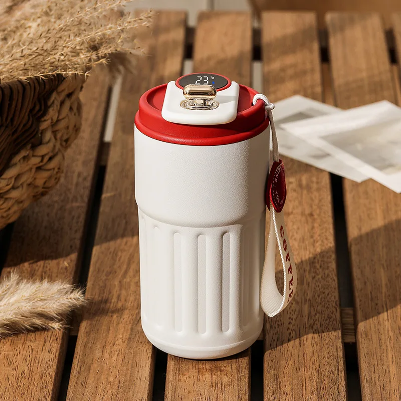 Smart Thermos Bottle Water Digital LED Temperature Coffee Cup 316 Stainless Steel Vacuum Cup - Image 8