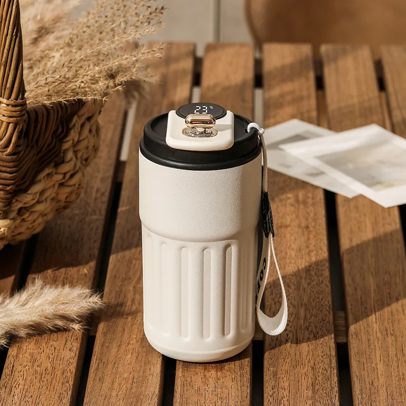 Smart Thermos Bottle Water Digital LED Temperature Coffee Cup 316 Stainless Steel Vacuum Cup - Image 11
