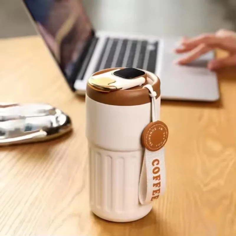 Smart Thermos Bottle Water Digital LED Temperature Coffee Cup 316 Stainless Steel Vacuum Cup - Image 5