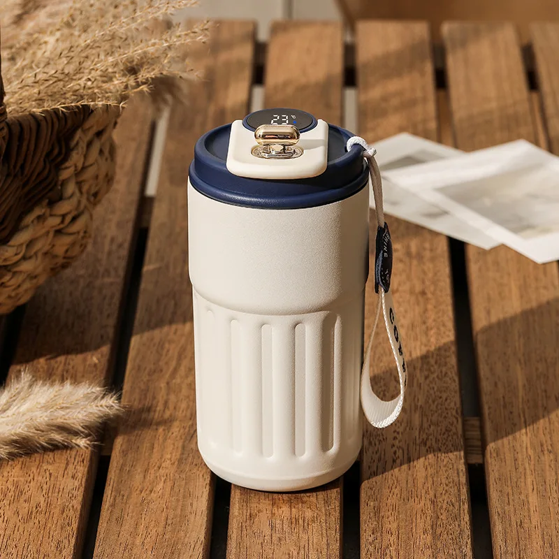 Smart Thermos Bottle Water Digital LED Temperature Coffee Cup 316 Stainless Steel Vacuum Cup - Image 10