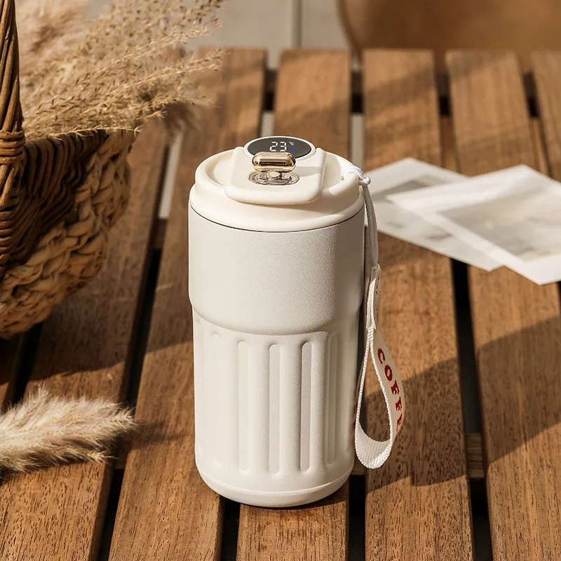 Smart Thermos Bottle Water Digital LED Temperature Coffee Cup 316 Stainless Steel Vacuum Cup - Image 9