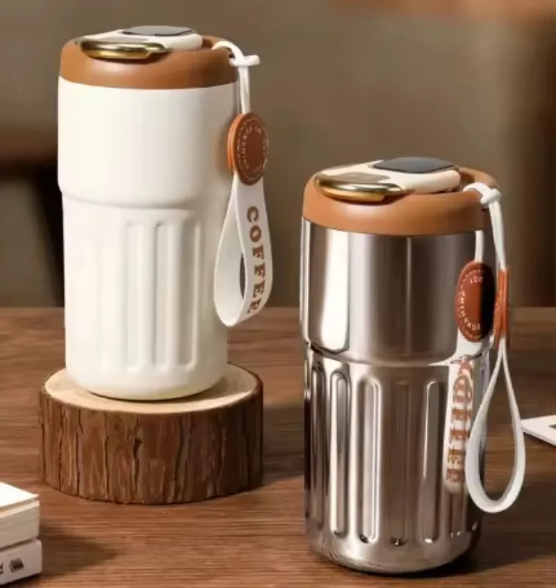 Smart Thermos Bottle Water Digital LED Temperature Coffee Cup 316 Stainless Steel Vacuum Cup - Image 2